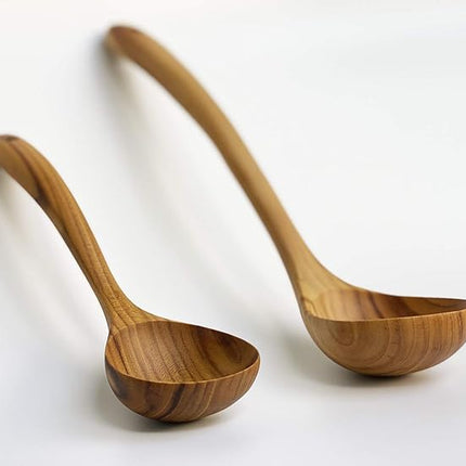 FAAY Small Serving Ladle | Eco Friendly Wooden Kitchen Tool