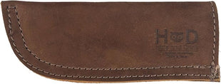 Hide & Drink, Full Grain Leather Hot Handle, Cast Iron Protector, Panhandle Potholder, Double Layered, Double Stitched, Slides On/Off Easily onto Metal Skillet Grips, Handmade, Swayze Suede