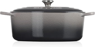 Le Creuset Enameled Cast Iron Signature Oval Dutch Oven, 9.5 qt., Oyster