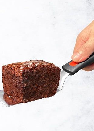 Professional Mini-Serving Spatula Set, Stainless Steel Cutter and Serve Turner for Serving, Flipping or Cooking, Ideal for Brownies, Tiramisu, Cakes, Lasagna or Cookie etc.