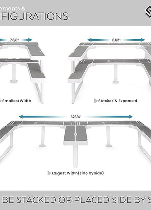 Spicy Shelf with 20 Jars of Spices inclded - Expandable Spice Rack and Stackable Cabinet & Pantry Organizer - Cabinet Spice Racks for inside Cabinets