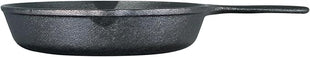 Lodge 9 Inch Cast Iron Pre-Seasoned Skillet – Signature Teardrop Handle - Use in the Oven, on the Stove, on the Grill, or Over a Campfire, Black