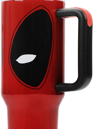 Bioworld Deadpool Nerdin' Since The 90s 40 Oz Stainless Steel Tumbler