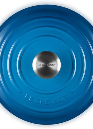Le Creuset Enameled Cast Iron Signature Round Dutch Oven, 4.5 qt., Marseille