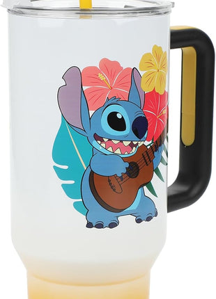 Disney's Stitch Hawaiian 40 Oz. Stainless Steel Tumbler