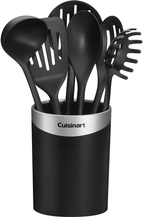 Cuisinart CTG-00-CCR7 Curve Crock with Tools, Set of 7 , Black
