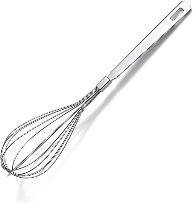 Whisk, Berglander Whisks For Cooking, Stainless Steel Balloon Whisk, Sturdy Kitchen Wire Whisk Set for Cooking, Baking, Blending, Whisking, Beating, Stirring, Dishwasher Safe, Easy to Clean
