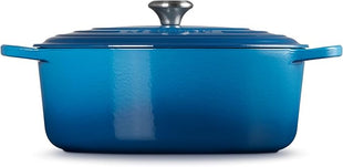 Le Creuset Enameled Cast Iron Signature Oval Dutch Oven, 8 qt., Marseille