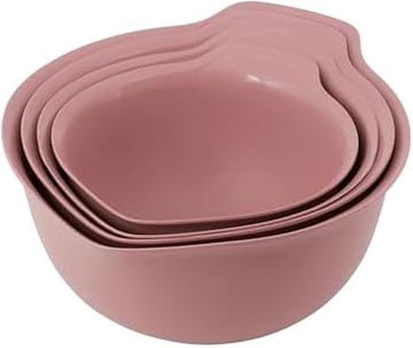 KitchenAid Universal Nesting Plastic Mixing Bowls, Set of 4, 1.5 quart, 2.5 quart, 3.5 quart, 4.5 quart