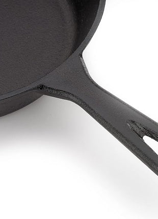 Mercer Culinary Pre-Seasoned Cast Iron Skillet, 8-Inch (Pack of 8)