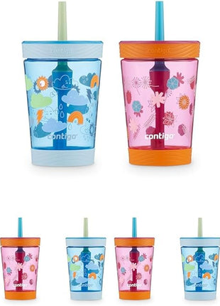 Contigo Kids Spill-Proof Tumbler with Straw 14 oz.(Pack of 8)