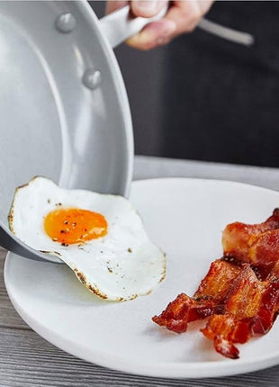 GreenPan Chatham Hard Anodized Healthy Ceramic Nonstick, 10" Frying Pan Skillet, PFAS-Free, Dishwasher Safe, Oven Safe, Gray