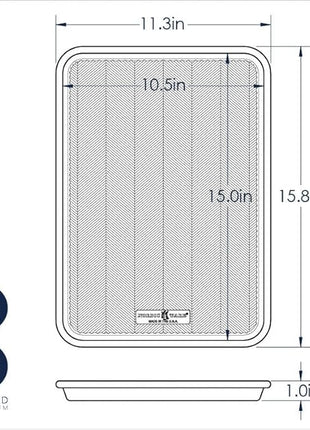 Nordic Ware Prism Jelly Roll, 1 Pack, Natural