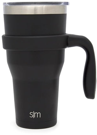Simple Modern 30oz Cruiser Tumbler Handle | Reusable, Dishwasher Safe, BPA Free Accessory for Insulated Stainless Steel Travel Cup | Tumbler NOT Included | Cruiser Collection | Midnight Black