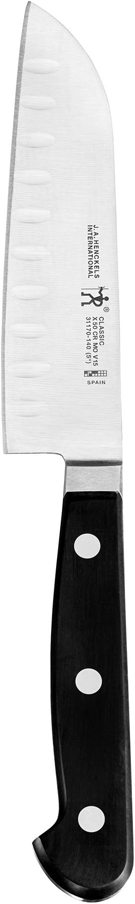 Henckels CLASSIC 5-inch Hollow Edge Santoku Knife