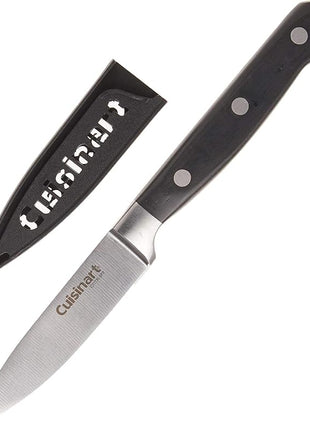 Cuisinart C77TR-3PR Triple Rivet Collection 3.5" Paring Knife, Black