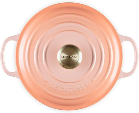 Le Creuset Enameled Cast Iron Signature Round Sauteuse, 3.5qt., Peche