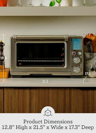 Breville BOV950BSS Joule Smart Oven Air Fryer Pro Countertop Oven, Brushed Stainless Steel