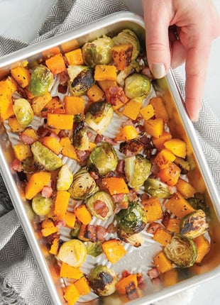 Nordic Ware Prism Baking Eighth Sheet, Natural