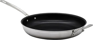 Cuisinart 15 Piece Cookware Set, MultiClad Pro Triple Ply, Silver, MCP-15N