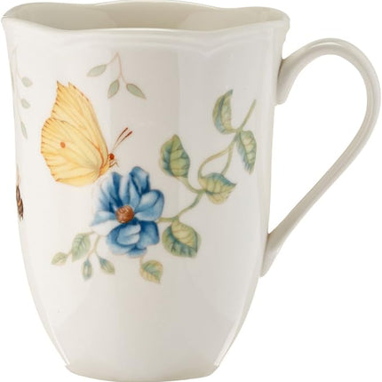 Lenox 6342794 Lenox Butterfly Meadow 18-Piece Dinnerware Set White