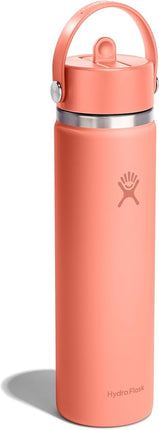Hydro Flask 24 Oz Wide Mouth Flex Straw Cap Sunglow