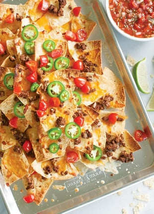 Nordic Ware Naturals Half Sheet Set - USA Made Aluminum Commercial Quality Sheet Pan for Baking or Roasting, Encapsulated Galvanized Steel Rim Prevents Warping, 2pk Half + 1/8 Sheet