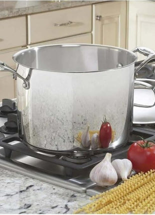Cuisinart 766-24 Chef's Classic 8-Quart Stockpot with Cover, Stainless Steel