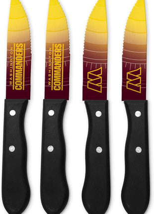 The Sports Vault NFL unisex-adult Steak Knives
