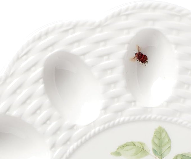 Lenox 893457 Butterfly Meadow Egg Tray, Easter Serveware