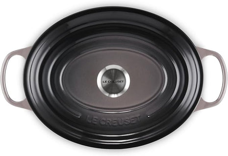 Le Creuset Enameled Cast Iron Signature Oval Dutch Oven, 6.75 qt., Oyster