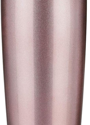 20oz Tumbler Bulk Stainless Steel Vacuum Insulated Tumblers with Lid Double Wall Travel Mug Durable Powder Coated Coffee Cup, Suitable for Ice Drinks and Hot Beverage (Rose gold 1pack)