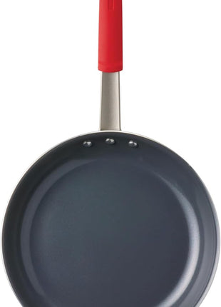 Tramontina Professional 12-Inch Ceramic Non Stick Large Frying Pan, Heavy-Gauge Aluminum Skillet with Nonstick Coating, Dishwasher and Oven Safe, Gray