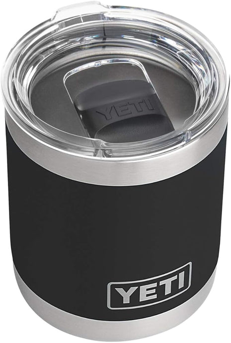 YETI Rambler 10 oz Lowball, Vacuum Insulated, Stainless Steel with MagSlider Lid