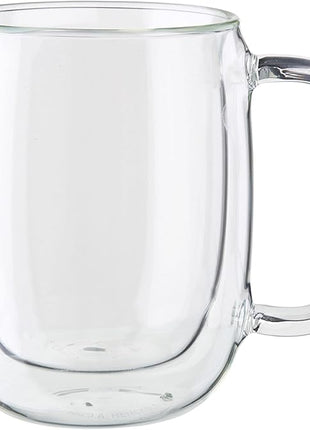 ZWILLING Sorrento Plus 8-pc Double-Wall Glass Coffee Mug Set