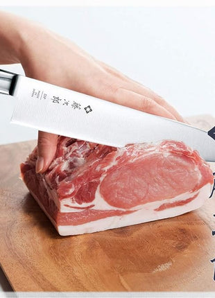 TOJIRO JAPAN Professional Chef Knife - 8.2" (21cm) - Hand Made, Flagship Model, VG10 - Easy Maintenance - Life Warranty