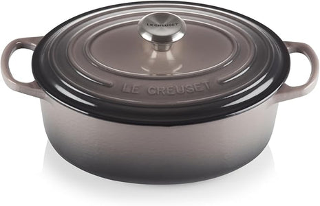 Le Creuset Enameled Cast Iron Signature Oval Dutch Oven, 2.75 qt., Oyster