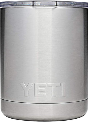 YETI Rambler 10 oz Lowball, Vacuum Insulated, Stainless Steel with MagSlider Lid