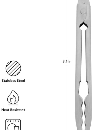 KitchenAid Stainless Steel Tongs, 7 Inch