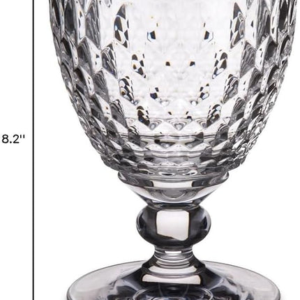 Villeroy & Boch Boston Clear Crystal Clarets, Set of 4
