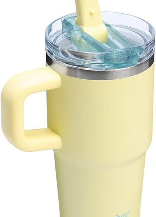 STANLEY Quencher ProTour Flip Straw Tumbler with Leakproof Lid | Built-In Straw & Handle | Cupholder Compatible for Travel | Insulated Stainless Steel Cup | BPA-Free