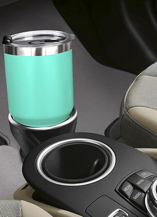 SYACOT 30oz Tumbler Double Wall Stainless Steel Vacuum Insulated Travel Mug with Splash-Proof Lid Metal Straw and Brush