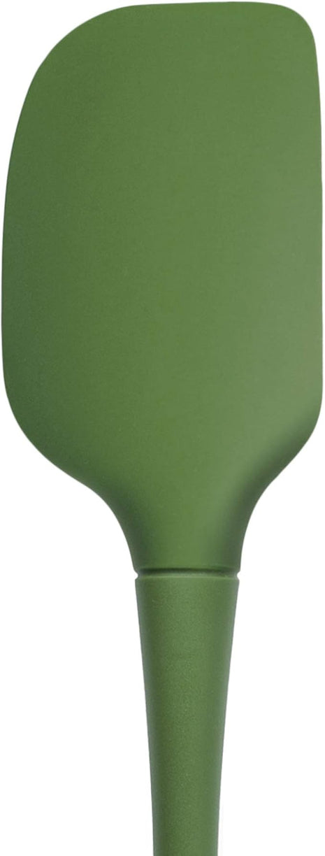 Tovolo Flex-Core All Silicone Spatula, Tapered Silicone Edge for Scraping, Ergonomic Handle, Heat-Resistant Rubber Spatula, BPA-Free & Dishwasher Safe Baking Tool & Kitchen Utensil