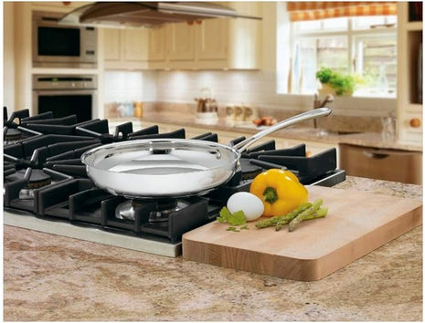 Cuisinart 422-24 Contour Stainless 10-Inch Open Skillet