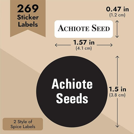 Talented Kitchen Magnetic Spice Jars for Refrigerator - 3 oz, Stainless Steel, Set of 12 - Spice Containers with Labels - Magnetic Travel Containers & Camper Must-Haves