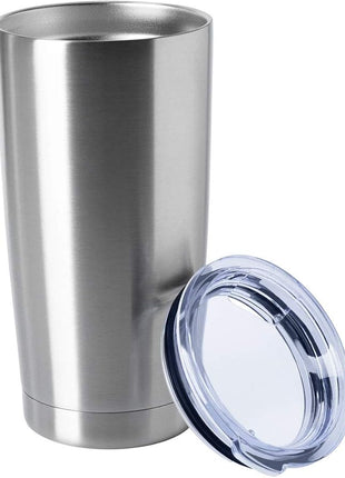 HASLE OUTFITTERS 20oz Tumblers Bulk Stainless Steel Cups with Lid Double Wall Vacuum Insulated Coffee Mugs for Cold & Hot Drinks Pack