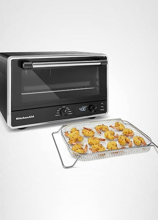 KitchenAid Digital Air Fry Countertop Oven, KCO124BM, Black Matte