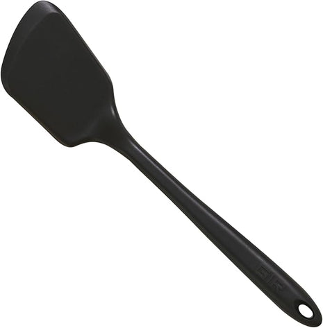GIR: Get It Right Silicone Kitchen Spatula Turner - Non toxic cooking utensils for Nonstick Cookware, Cooking and Baking, Mini - 11IN - Black