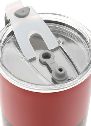 Bioworld Santa Suit Vacuum Insulated 40 Oz. Stainless Steel Tumbler with Reusable Straw & Leak-Proof Lid, Easy Carry Handle for Travel or Home
