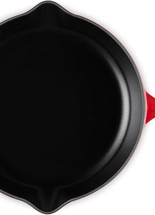 Le Creuset Enameled Cast Iron Signature Iron Handle Skillet, 11.75", Cerise